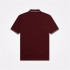 Polo Fred Perry Twin Tipped Homem Garnet