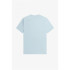Camiseta Fred Perry Ringer Hombre Azul Claro