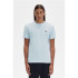 Camiseta Fred Perry Ringer Hombre Azul Claro