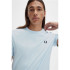 Camiseta Fred Perry Ringer Hombre Azul Claro