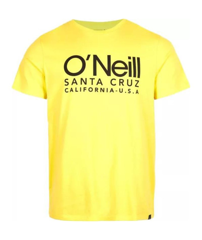 T-shirt O'Neill Cali Original Man Yellow