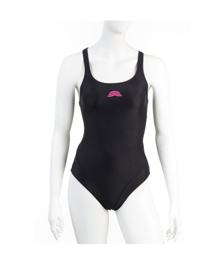 Bañador de Natación Aquarapid Costume Intero Black Mujer
