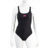Maillot de bain de Natation Aquarapid Costume Intero Noir Femme