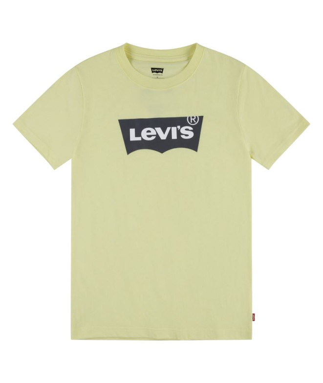 T-shirt Levi's Batwing Luminary Green para rapaz