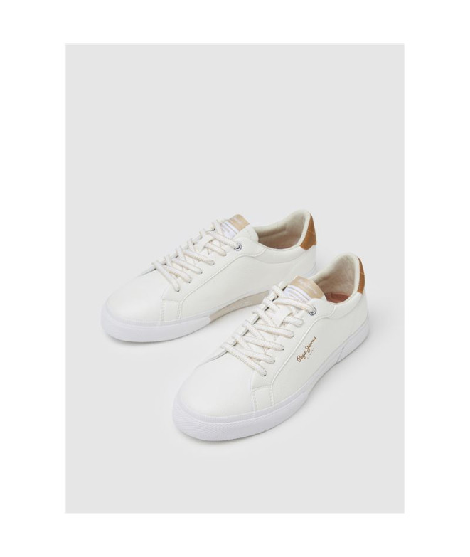 Sapatilhas Pepe Jeans Kenton Max Mulher Branco