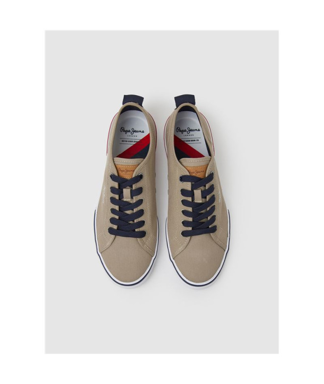 Chaussures Pepe Jeans Kenton Smart Homme Beige
