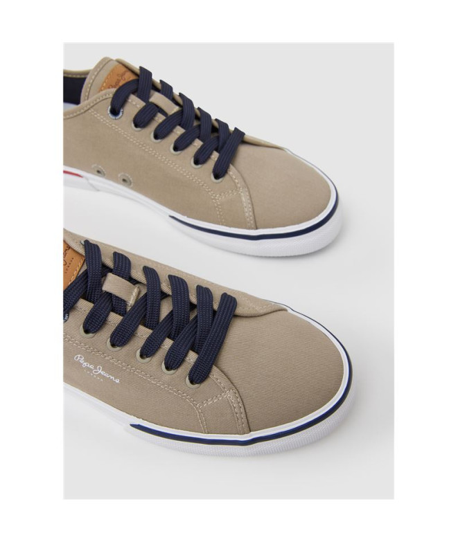 Zapatillas Pepe Jeans Kenton Smart Hombre Beige