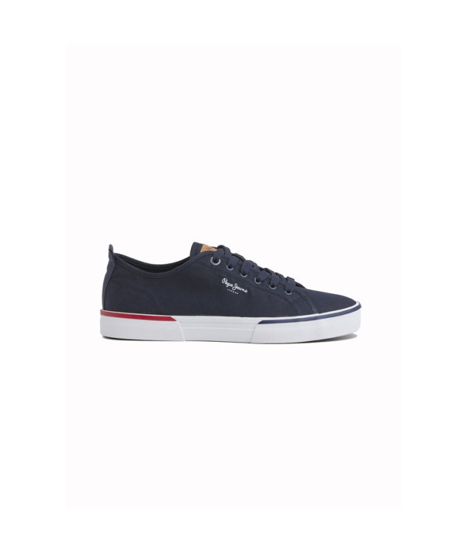 Pepe Jeans Kenton Smart Chaussures pour hommes Bleu