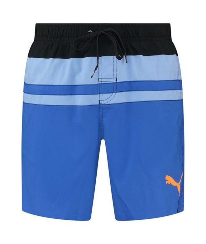 Fato de banho Puma Swim Heritage Mid Shorts 1P Homem azul