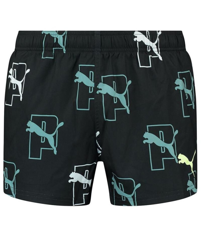 Maillot de bain Short Puma Swim Print Cat Logo 1P Homme imprimé