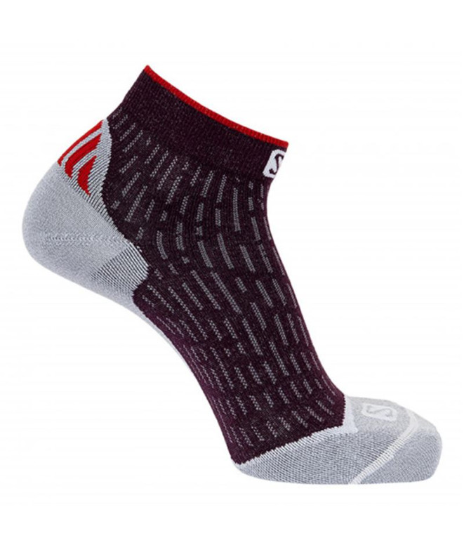 Trail Socks Salomon Ultra Ankle Maverick Red
