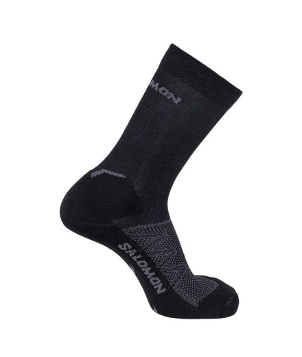 Calcetines de Trail Salomon Speedcross Crew Black White Calcetines de Trail Salomon Speedcross Crew Black White