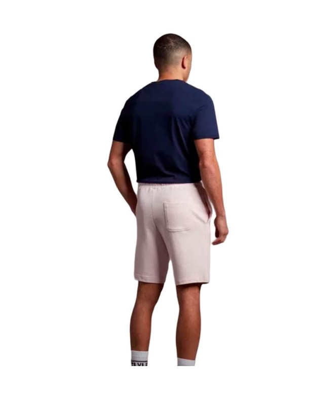 Pantalons Lyle & Scott V1-Sweat Shorts Homme Rose