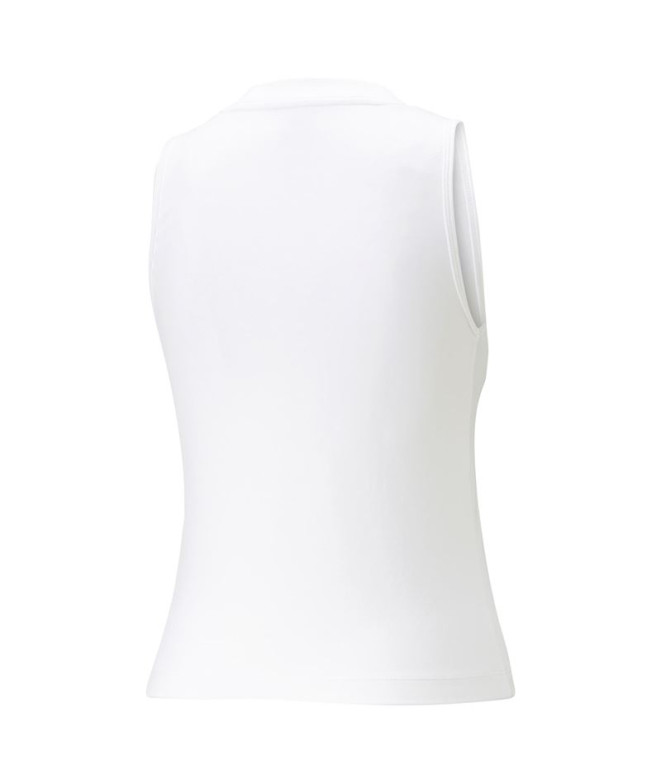 Puma Ess+ Love Is Love Sl T-Shirt Femme Blanc