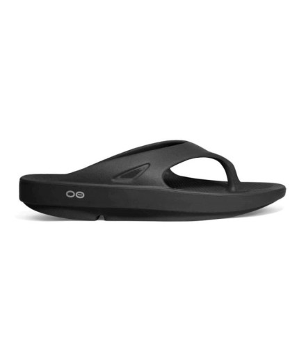 Tongs récupération Oofos Récupération Ooriginal Noir