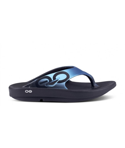 Tongs Unisexe Oofos Recovery Ooriginal Sport Bleu