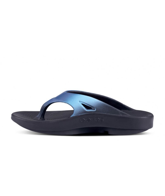 Tongs Unisexe Oofos Recovery Ooriginal Sport Bleu