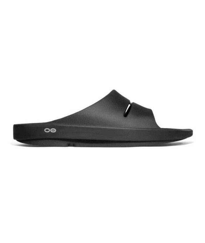 Oofos Ooahh Unisex Unisex Black Recovery Flip Flops