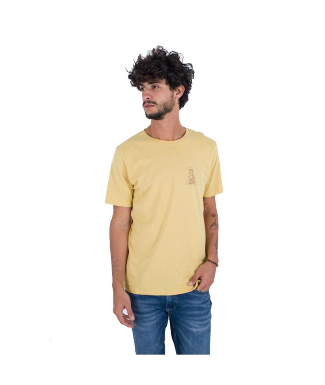 Camiseta Hurley Evd Havin' Fun Hombre Amarillo