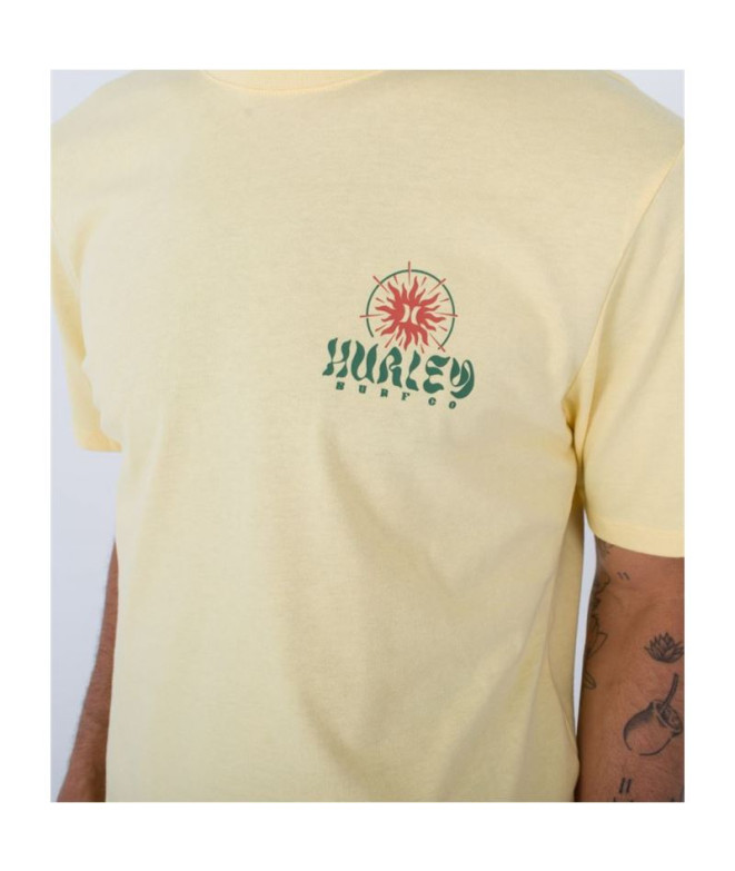 T-shirt Hurley Evd Exp Sun Is Shinning Homme
