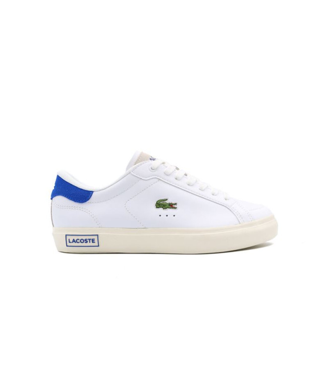 Chaussures Lacoste Powercourt Leather White Men's Chaussures