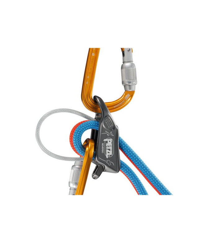 Escalade Descendeurs Petzl Reverso Grey