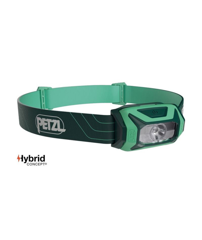 Lanterna de escalada Petzl Tikkina Verde