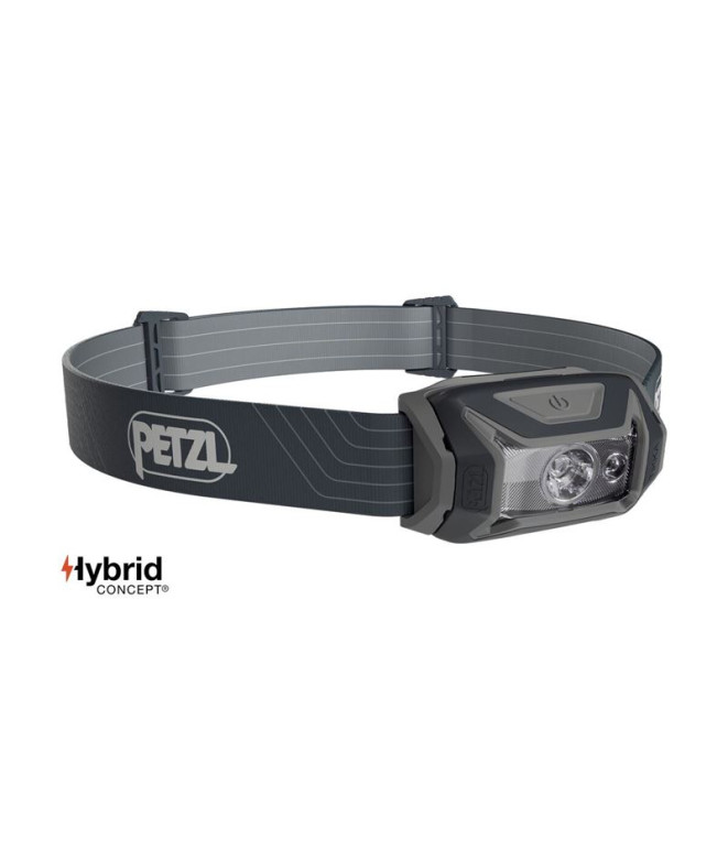 Lanterna de escalada Petzl Tikka Cinzento