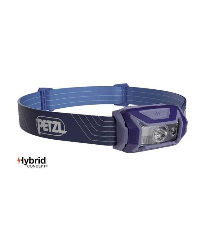 Lanterna de escalada Petzl Tikka Azul