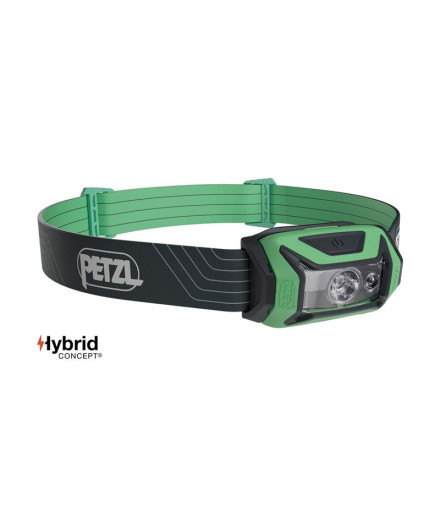 Lanterna Escalada de Petzl Tikka Green