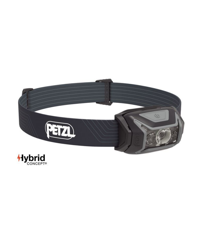 Lanterna de escalada Petzl Actik Cinzento