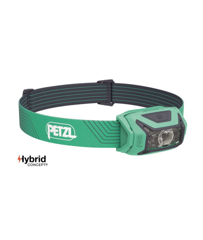 Lanterna de escalada Petzl Actik Verde