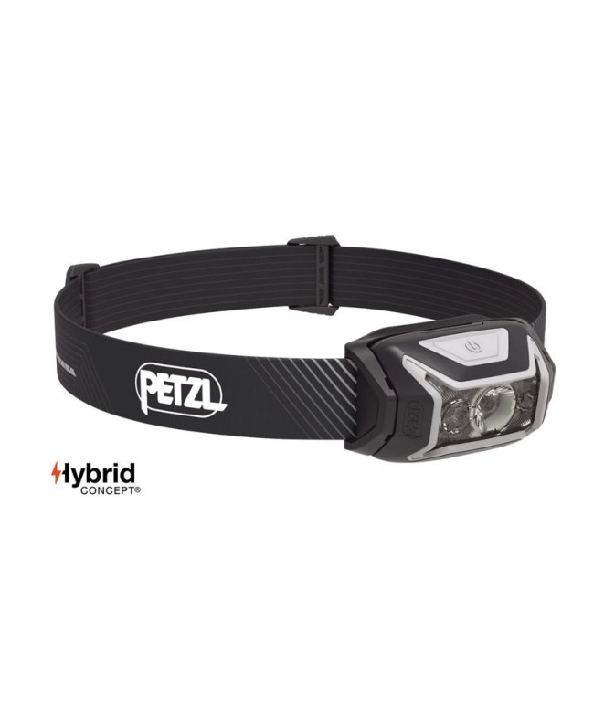 Lanterna de escalada Petzl Actik Core Cinzento