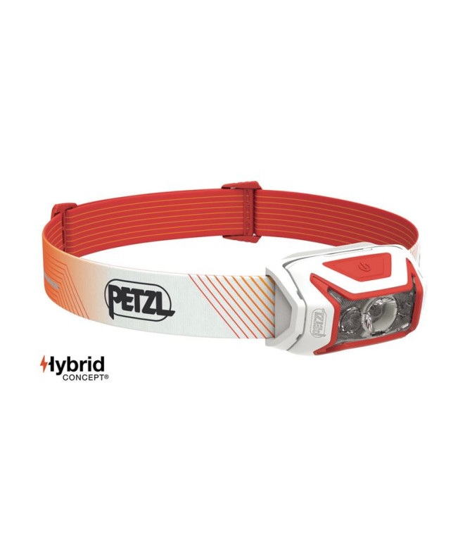 Linterna de Escalada Petzl Actik Core Rojo