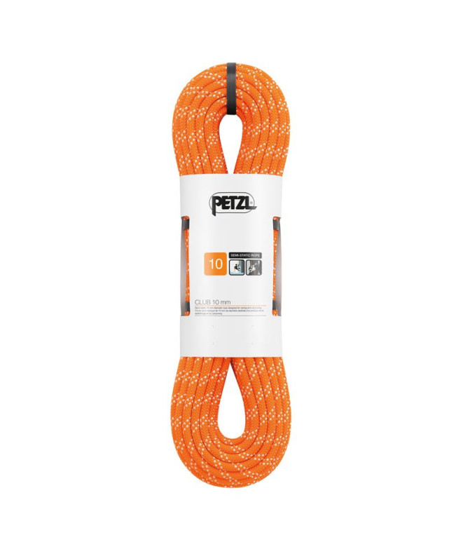 Corda Escalada Petzl Club Rope Orange10 MM