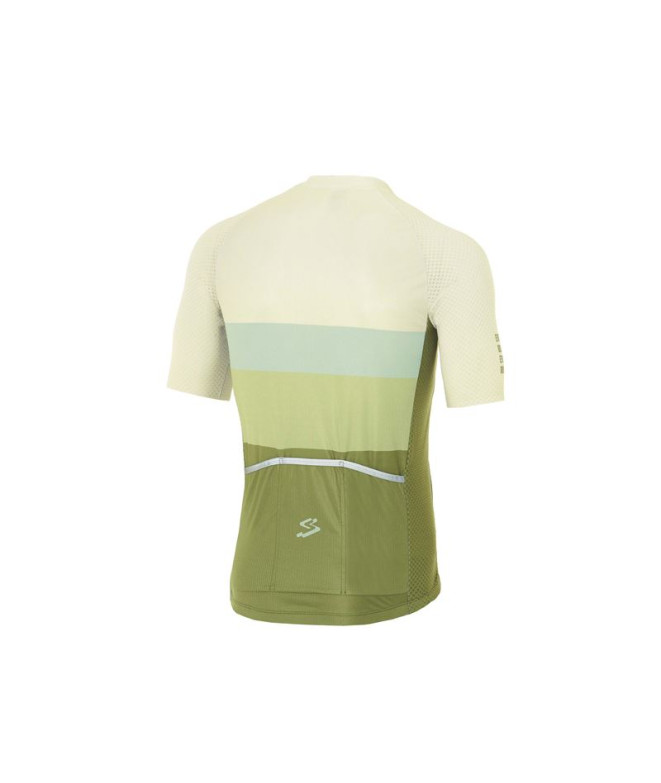 Cyclisme Spiuk Haut Homme Jersey M/C Ten Khaki