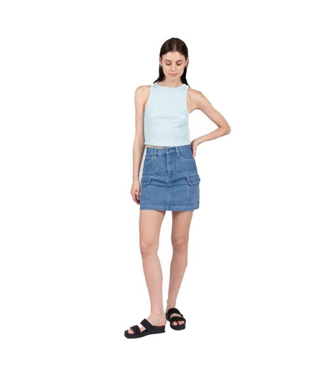 Camiseta Casual Mulher para o Verde