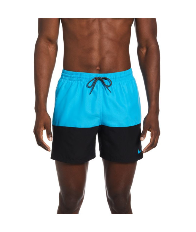 Maillot de bain de Playa Y Piscine Nike short Volley 5" Homme Bleu et noir