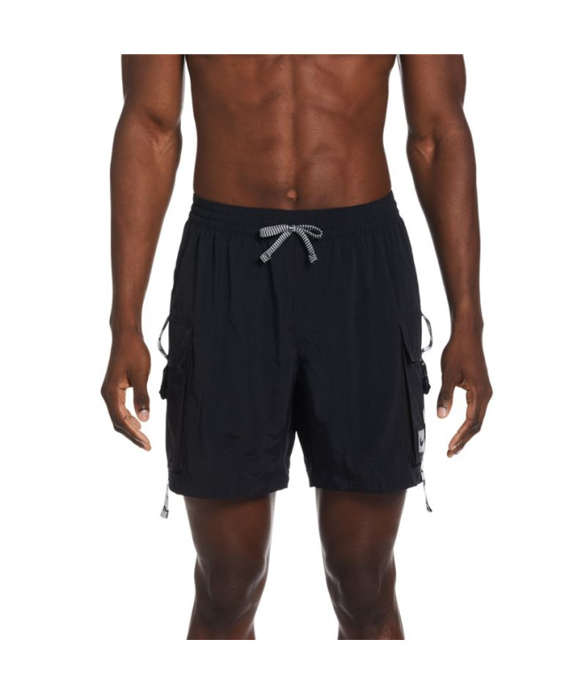 Maillot de bainPlaya y Piscine Nike 7" Volley Short Homme noir