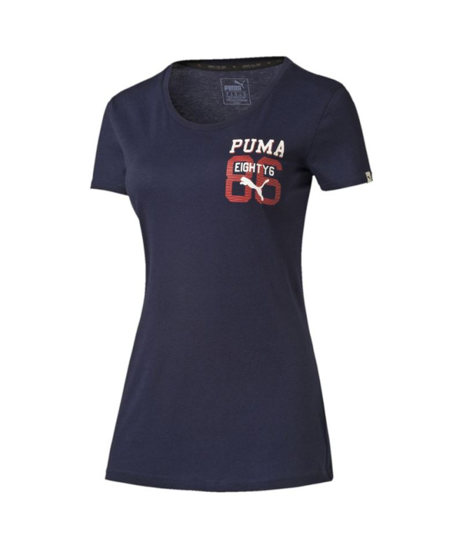 Camiseta Sportswear Puma Style Athl Tee W