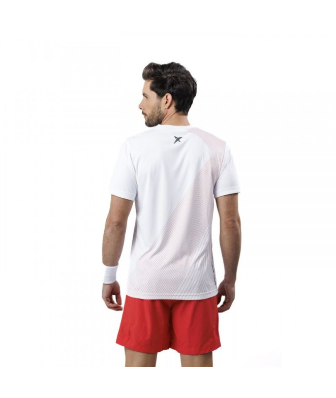 T-shirt Drop Shot Airam JMD Branco