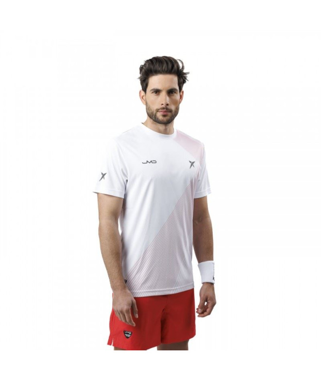 T-shirt Drop Shot Airam JMD Branco