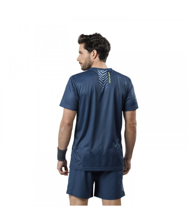 T-shirt Drop Shot Bentor Lima Bleu