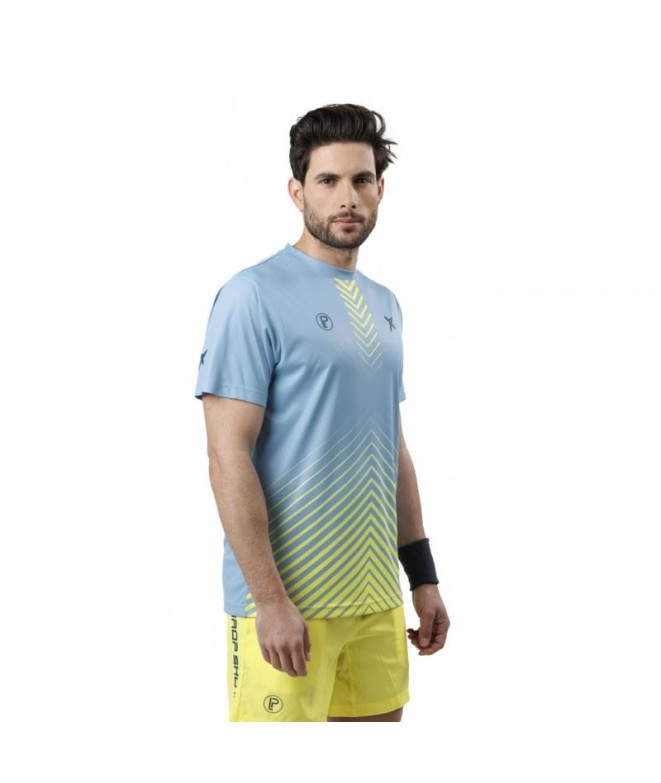 T-shirt Drop Shot Bentor Lima Cinzento