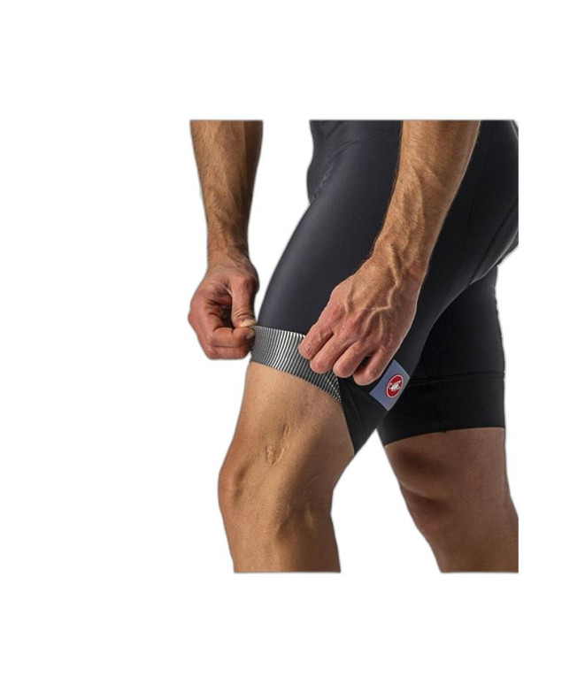 Culotte de ciclismo Castelli Entrata Negro