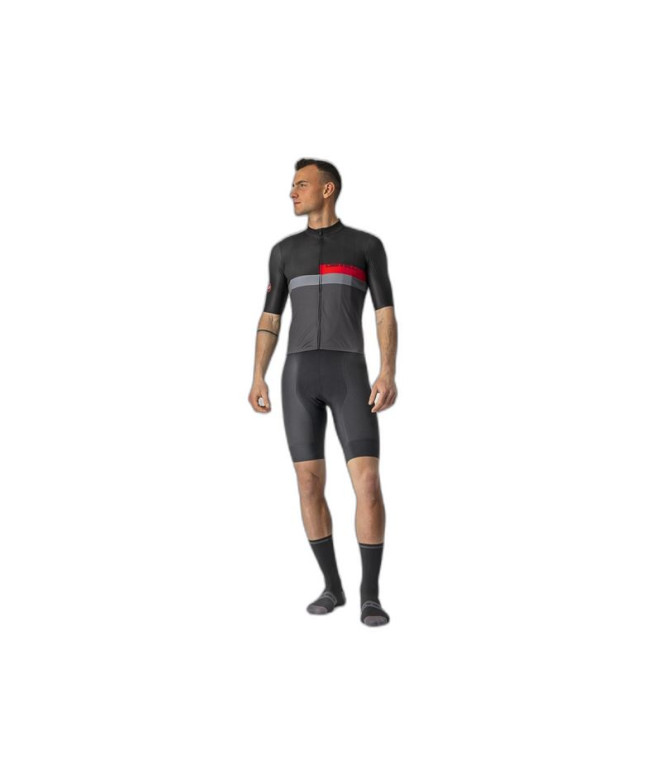 Ciclismo Jersey Castelli A Blocco Osc Homem