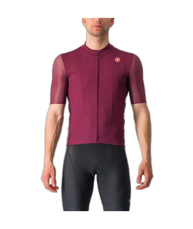 Cyclisme Maillot Castelli Endurance Elite Bordeaux Homme