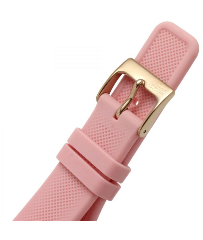 Reloj 3 agujas, Lacoste caja de TR90 rosa mate...
