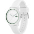 Montre aiguilles Lacoste boîte 3 , de 42mm TR90 blanc mat