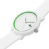 Montre aiguilles Lacoste boîte 3 , de 42mm TR90 blanc mat